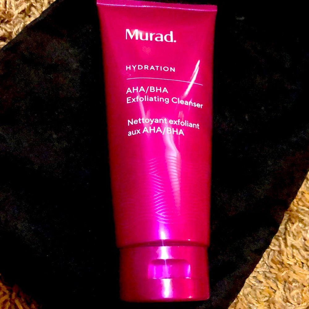 New Exfoliating cleanser